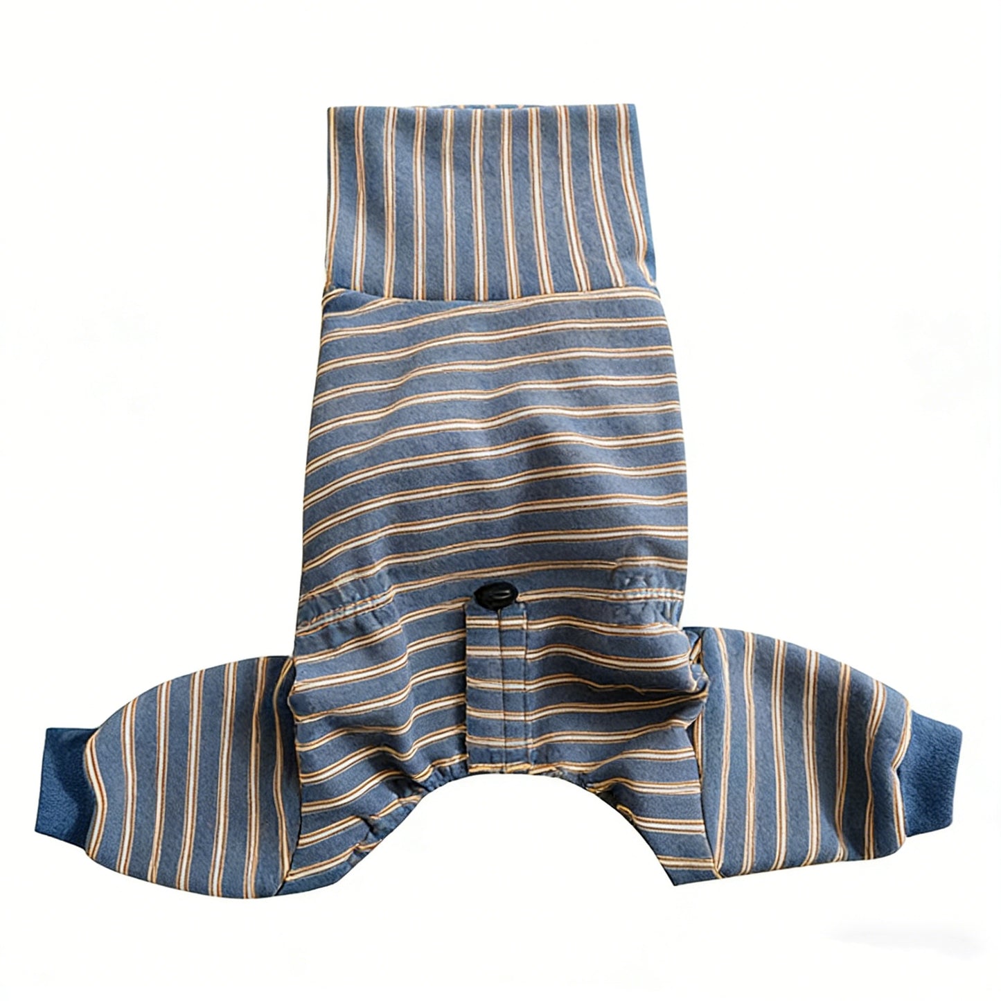 French Bulldog Fleece Winter Jumpsuit - Thick High-Neck Warm Pajamas