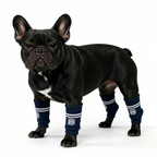 Pet Warm Knee Support Socks - Navy Blue Knight Blue