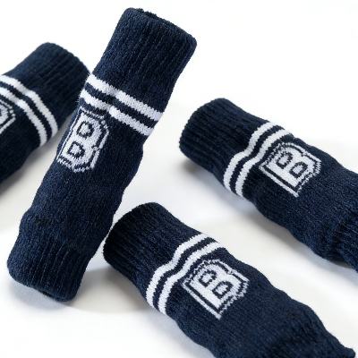 Pet Warm Knee Support Socks - Navy Blue Knight Blue
