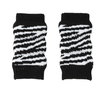 Pet Warm Knee Support Socks - Zebra Rhythm