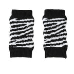 Pet Warm Knee Support Socks - Zebra Rhythm