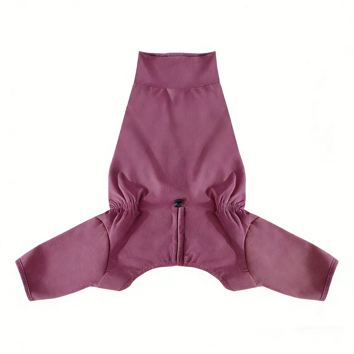 French Bulldog Fleece Winter Jumpsuit - Burgundy Red